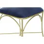 Cadeira de Sala de Jantar DKD Home Decor Azul Dourado 45 x 42 x 88,5 cm de DKD Home Decor, Cadeiras - Ref: S3033631, Preço: 1...