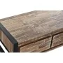 Tischdekoration DKD Home Decor 110 x 60 x 40 cm Metall Aluminium Akazienholz von DKD Home Decor, Tische - Ref: S3033636, Prei...