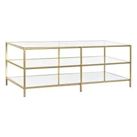 Mesa de Centro DKD Home Decor Dourado 120 x 50 x 45 cm Espelho Metal de DKD Home Decor, Jogos de móveis - Ref: S3033673, Preç...