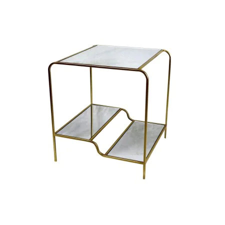 Beistelltisch DKD Home Decor Gold Metall Spiegel 50 x 50 x 55 cm von DKD Home Decor, Tische - Ref: S3033682, Preis: 108,15 €,...