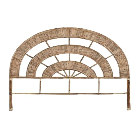 Kopfende des Betts DKD Home Decor natürlich Holz Rattan 179 x 4 x 129 cm von DKD Home Decor, Betten, Rahmen und Lattenroste -...