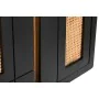 Credenza DKD Home Decor Nero Rattan Legno di mango (160 x 40 x 90 cm) di DKD Home Decor, Credenze e buffet - Rif: S3033701, P...