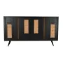 Aparador DKD Home Decor Negro Ratán Madera de mango (160 x 40 x 90 cm) de DKD Home Decor, Armarios y aparadores - Ref: S30337...