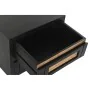 Mesita de Noche DKD Home Decor Madera de mango Negro Natural 50 x 40 x 55 cm de DKD Home Decor, Mesillas de noche - Ref: S303...