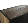 Credenza DKD Home Decor Marrone Nero Metallo Legno di mango (160 x 40 x 90 cm) di DKD Home Decor, Credenze e buffet - Rif: S3...