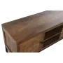 Buffet DKD Home Decor Naturel Noir Doré Métal Bois de manguier (145 x 40 x 85 cm) de DKD Home Decor, Buffets, crédences et va...