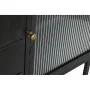 Aparador DKD Home Decor Natural Negro Dorado Metal Madera de mango (145 x 40 x 85 cm) de DKD Home Decor, Armarios y aparadore...