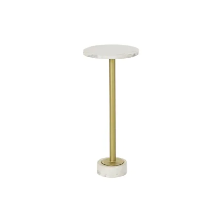 Table d'appoint DKD Home Decor Doré Métal Marbre 27 x 27 x 62 cm de DKD Home Decor, Tables - Réf : S3033764, Prix : 121,64 €,...