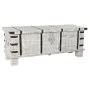 Coffre DKD Home Decor Métal Blanc Bois de manguier (116 x 40 x 45 cm) de DKD Home Decor, Boîtes et coffres de rangement - Réf...