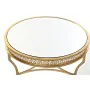 Mesa de apoio DKD Home Decor Espelho Dourado Metal Oriental (61 x 61 x 46 cm) de DKD Home Decor, Jogos de móveis - Ref: S3033...