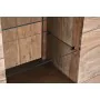 Armario DKD Home Decor 145 x 40 x 153 cm Cristal Marrón Acacia de DKD Home Decor, Armarios y aparadores - Ref: S3033783, Prec...