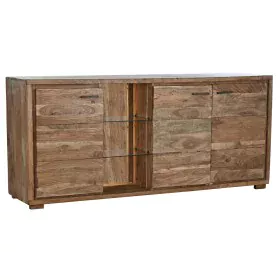 Credenza DKD Home Decor Marrone Cristallo Acacia (175 x 40 x 78 cm) di DKD Home Decor, Credenze e buffet - Rif: S3033784, Pre...