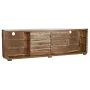 Meubles de télévision DKD Home Decor Marron 200 x 40 x 63 cm Verre Acacia de DKD Home Decor, Tables et supports de télévision...