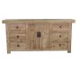 Buffet DKD Home Decor Naturel Bois (180 x 45 x 85 cm) de DKD Home Decor, Buffets, crédences et vaisseliers - Réf : S3033800, ...