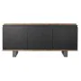 Buffet DKD Home Decor Noir Marron Bois de manguier 160 x 42 x 72 cm de DKD Home Decor, Buffets, crédences et vaisseliers - Ré...