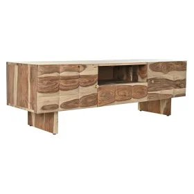 TV furniture DKD Home Decor Waves Brown Light brown Wood 145 x 45 x 46 cm by DKD Home Decor, TV tables and stands - Ref: S303...