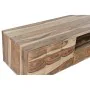 Meubles de télévision DKD Home Decor Ondes Marron Marron Clair Bois 145 x 45 x 46 cm de DKD Home Decor, Tables et supports de...