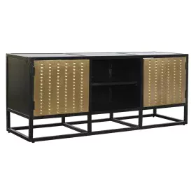 Mueble de TV DKD Home Decor Negro Metal Madera (120 x 37 x 50 cm) de DKD Home Decor, Mesas y soportes para TV - Ref: S3033811...