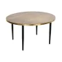 Table Basse DKD Home Decor Glamour Noir Doré Bois Métal 85 x 85 x 45 cm de DKD Home Decor, Tables basses - Réf : S3033820, Pr...