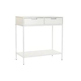 Consola DKD Home Decor Metal MDF Branco (80 x 35 x 81 cm) de DKD Home Decor, Jogos de móveis - Ref: S3033826, Preço: 119,80 €...