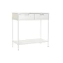 Console DKD Home Decor Métal MDF Blanc (80 x 35 x 81 cm) de DKD Home Decor, Tables - Réf : S3033826, Prix : 119,80 €, Remise : %