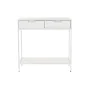 Console DKD Home Decor Métal MDF Blanc (80 x 35 x 81 cm) de DKD Home Decor, Tables - Réf : S3033826, Prix : 119,80 €, Remise : %