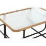 Mesa de Centro DKD Home Decor Cristal Metal (90 x 60 x 46 cm) de DKD Home Decor, Jogos de móveis - Ref: S3033834, Preço: 148,...