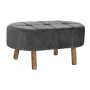 Banqueta DKD Home Decor Gris Natural Gris oscuro Madera 80 x 46 x 38 cm de DKD Home Decor, Sillas - Ref: S3033866, Precio: 99...