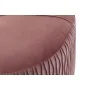 Banquette DKD Home Decor Naturel Rose Bois Velours (60 x 35 x 36 cm) de DKD Home Decor, Chaises - Réf : S3033867, Prix : 51,0...