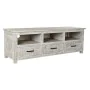 Mueble de TV DKD Home Decor 158 x 50 x 54 cm Blanco Madera de mango de DKD Home Decor, Mesas y soportes para TV - Ref: S30338...