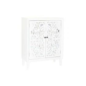 Buffet DKD Home Decor Blanc Miroir Sapin MDF (80 x 35 x 102 cm) de DKD Home Decor, Buffets, crédences et vaisseliers - Réf : ...