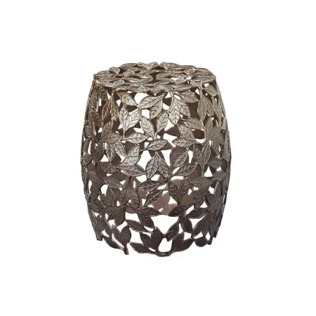 Table d'appoint DKD Home Decor Cuivre Aluminium Feuille d'une plante (40 x 40 x 45 cm) de DKD Home Decor, Tables - Réf : S303...