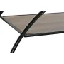 Shelves DKD Home Decor Black Light grey Metal Fir 90 x 30 x 100 cm (1) by DKD Home Decor, Standing Shelf Units - Ref: S303392...