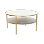 Mesa de Centro DKD Home Decor Glamour Dorado Metal Espejo 87 x 87 x 48 cm de DKD Home Decor, Mesas de café - Ref: S3033934, P...