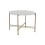 Side table DKD Home Decor Golden Metal Marble 65 x 65 x 45 cm by DKD Home Decor, Tables - Ref: S3033937, Price: 104,16 €, Dis...