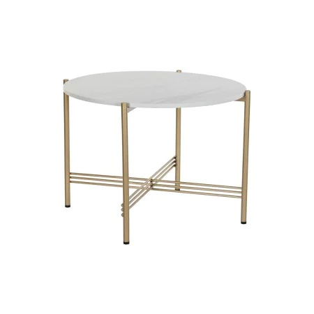 Table d'appoint DKD Home Decor Doré Métal Marbre 65 x 65 x 45 cm de DKD Home Decor, Tables - Réf : S3033937, Prix : 104,16 €,...