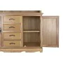 Credenza DKD Home Decor Naturale 124,5 x 39 x 201,8 cm Abete Alluminio Legno MDF di DKD Home Decor, Scaffali - Rif: S3033949,...