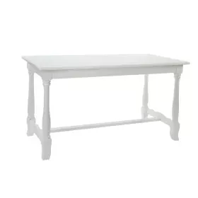 Dining Table DKD Home Decor Wood White (180 x 90 x 80 cm) by DKD Home Decor, Dining Tables - Ref: S3033960, Price: 264,87 €, ...