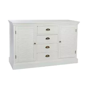 Aparador DKD Home Decor Madeira Branco 126 x 41 x 82 cm de DKD Home Decor, Armários e aparadores - Ref: S3033963, Preço: 412,...