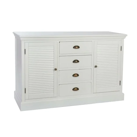 Aparador DKD Home Decor Madeira Branco 126 x 41 x 82 cm de DKD Home Decor, Armários e aparadores - Ref: S3033963, Preço: 371,...