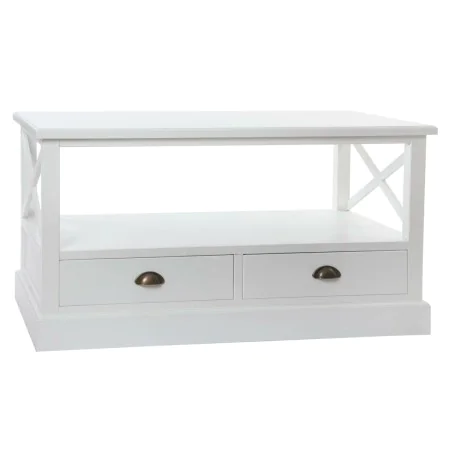 Tavolino da Caffè DKD Home Decor Bianco Legno (108 x 48 x 56,5 cm) di DKD Home Decor, Tavoli - Rif: S3033966, Prezzo: 250,19 ...