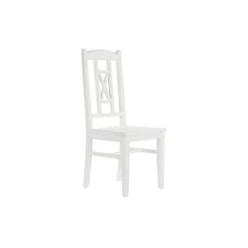 Cadeira de Sala de Jantar DKD Home Decor 43 x 43 x 99,5 cm Branco de DKD Home Decor, Cadeiras - Ref: S3033968, Preço: 84,74 €...