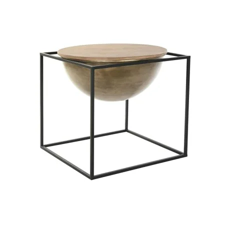 Table d'appoint DKD Home Decor Marron Noir Bois Métal 64 x 64 x 62,5 cm de DKD Home Decor, Tables - Réf : S3033975, Prix : 14...