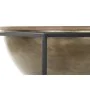 Mesa de apoio DKD Home Decor Castanho Preto Madeira Metal 64 x 64 x 62,5 cm de DKD Home Decor, Jogos de móveis - Ref: S303397...