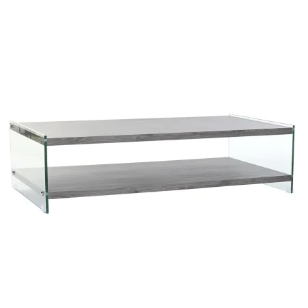 Centre Table DKD Home Decor Grey Transparent Crystal MDF Wood 130 x 65 x 35,5 cm by DKD Home Decor, Coffee Tables - Ref: S303...