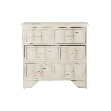 Caisson à Tiroirs DKD Home Decor Blanc Multicouleur Bois Métal Bois MDF 30 x 40 cm 76 x 35 x 74 cm de DKD Home Decor, Commode...