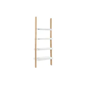 Shelves DKD Home Decor White Natural Bamboo MDF Wood 57 x 30 x 152 cm (1) by DKD Home Decor, Standing Shelf Units - Ref: S303...