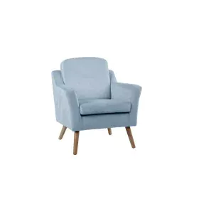 Armchair DKD Home Decor Blue Beige Sky blue Natural Wood Plastic 74 x 76 x 85 cm by DKD Home Decor, Chairs - Ref: S3034043, P...