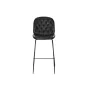 Tabouret DKD Home Decor 50 x 53 x 114 cm Noir Métal Gris foncé polypropylène de DKD Home Decor, Tabourets - Réf : S3034073, P...