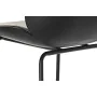 Banqueta DKD Home Decor 50 x 53 x 114 cm Preto Metal Cinzento escuro Polipropileno de DKD Home Decor, Banquetas - Ref: S30340...